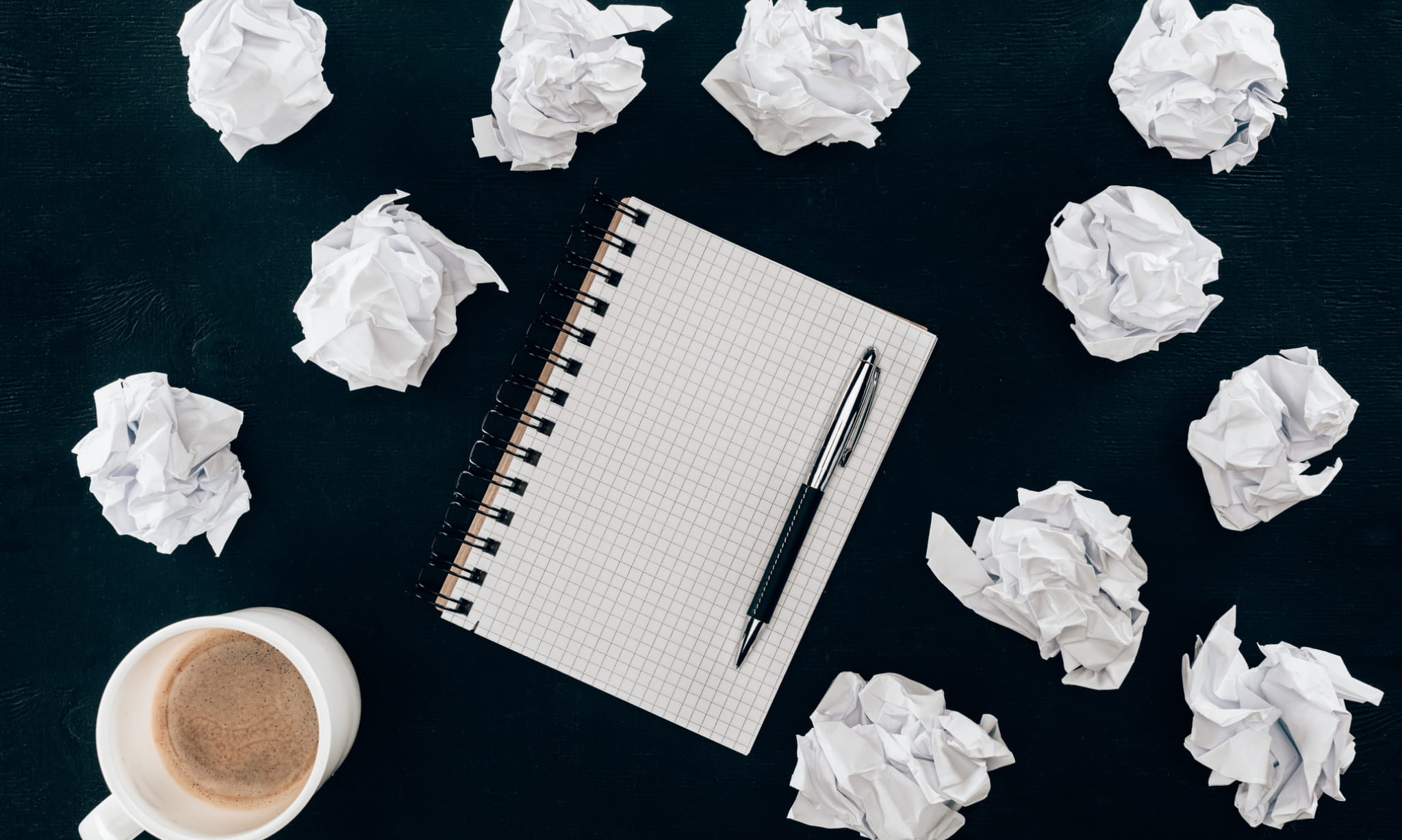 Comment éviter le syndrome de la page blanche en création de contenu