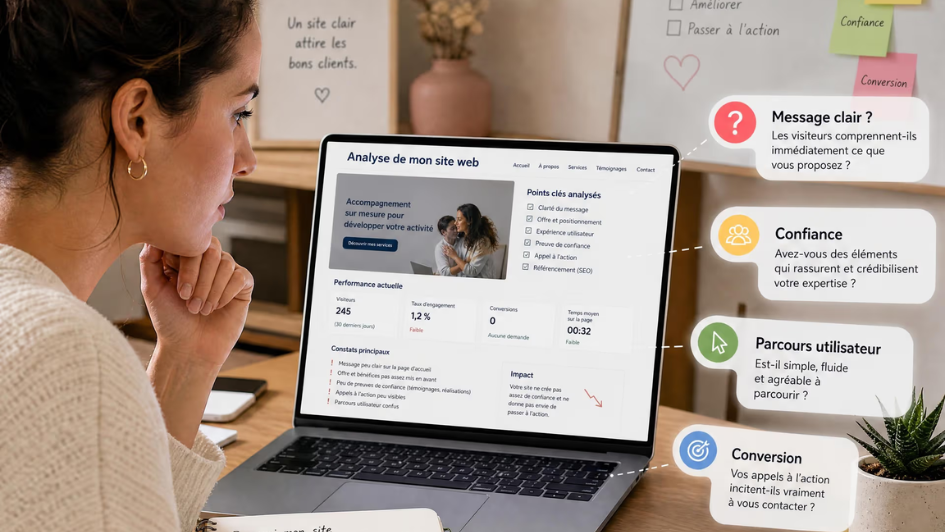 Site internet qui ne génère pas de clients