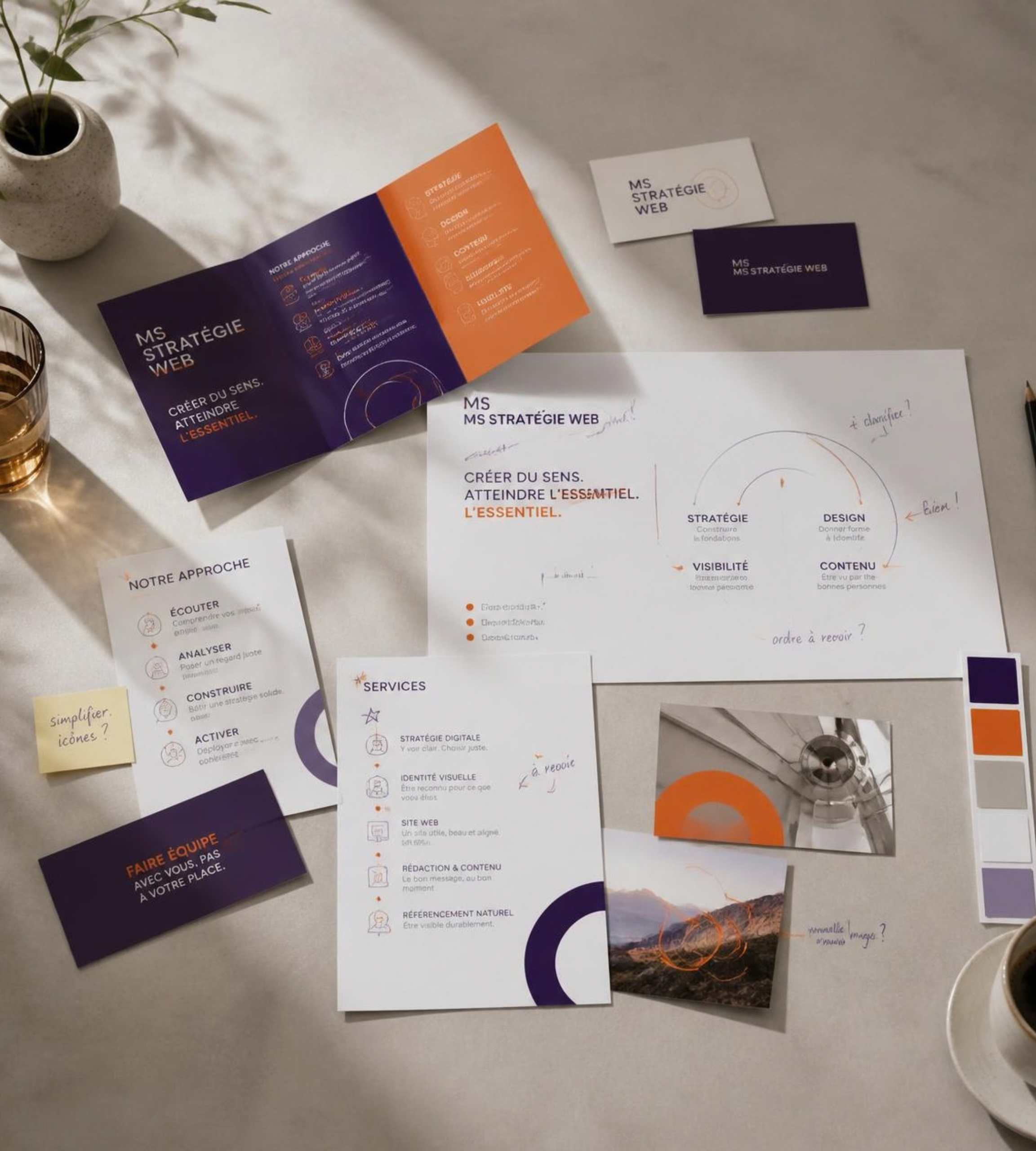Supports de communication en cours d’analyse et d’amélioration